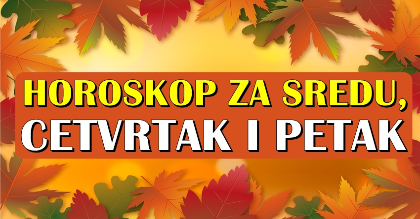 Vodolijama stižu veliki problemi: Evo šta sreda, četvrtak i petak donose svim znacima! Vodolijama stižu veliki problemi: Evo šta sreda, četvrtak i petak donose svim znacima!