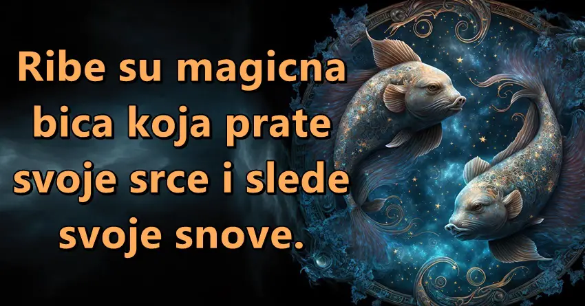 Ribe: Istine i tajne najosjetljivijeg znaka Zodijaka! Ribe: Istine i tajne najosjetljivijeg znaka Zodijaka!
