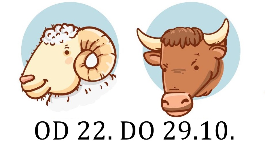 Nedeljni horoskop za Ovna i Bika:Evo sta vas ceka u periodu od 22. do 29.oktobra! Nedeljni horoskop za Ovna i Bika:Evo sta vas ceka u periodu od 22. do 29.oktobra!