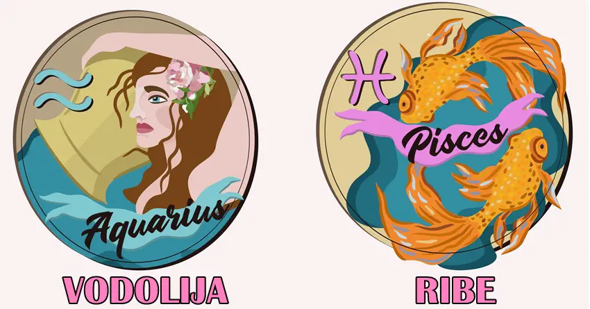 Vodolija i Ribe-dva zodijaka koja su posebna,koja su iskrena,pravi prijatelji i osobe kojima se moze verovati! Vodolija i Ribe-dva zodijaka koja su posebna,koja su iskrena,pravi prijatelji i osobe kojima se moze verovati!