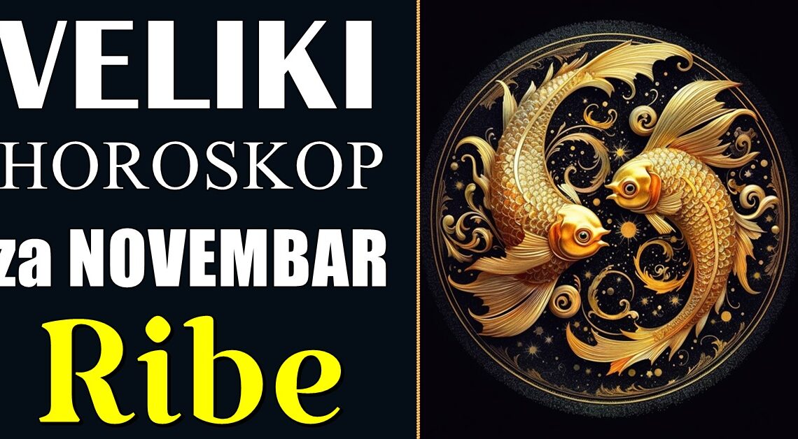RIBE: Novembar će vam napokon pomoći da se rešite problema koji vas trenutno prate! RIBE: Novembar će vam napokon pomoći da se rešite problema koji vas trenutno prate!