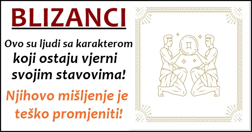 BLIZANCI: Oni su DIVNI LJUDI koji svakoga mogu USREĆITI! BLIZANCI: Oni su DIVNI LJUDI koji svakoga mogu USREĆITI!