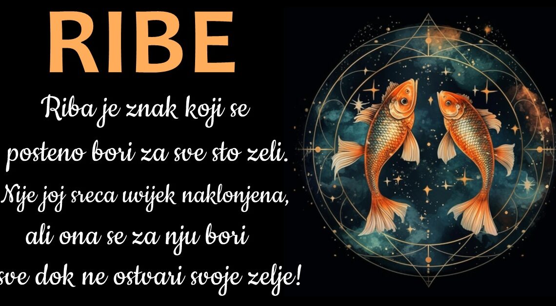 RIBE: Ovaj znak je emotivan jer duša jedne ribe je iskrena i poštena kao ni u koga drugog! RIBE: Ovaj znak je emotivan jer duša jedne ribe je iskrena i poštena kao ni u koga drugog!