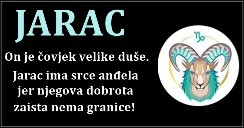 JARAC je PUN AMBICIJA, on je osoba koja IDE na sve ili ništa jer ZNA koliko vredi! JARAC je PUN AMBICIJA, on je osoba koja IDE na sve ili ništa jer ZNA koliko vredi!
