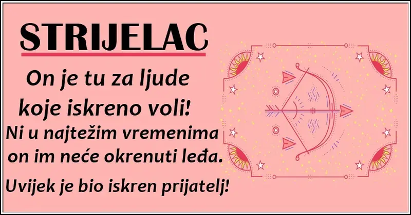 STRIJELAC: Ako treba ON GINE za one koje VOLI i DO KRAJA se BORI! STRIJELAC: Ako treba ON GINE za one koje VOLI i DO KRAJA se BORI!