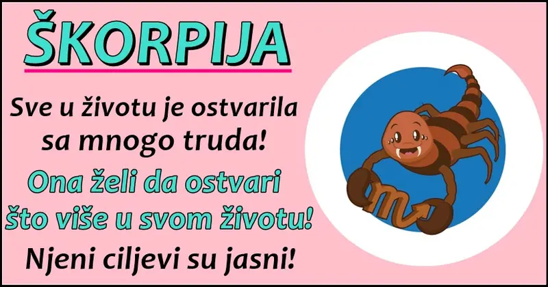 ŠKORPIJE se NEĆE ZALJUBITI u NEČIJU LJEPOTU, već samo u nečiju DOBRU DUŠU! ŠKORPIJE se NEĆE ZALJUBITI u NEČIJU LJEPOTU, već samo u nečiju DOBRU DUŠU!