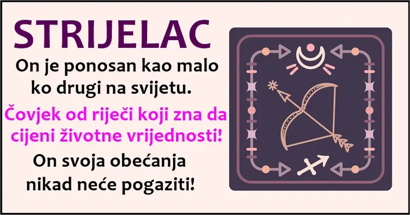 STRIJELAC je znak koji NIKADA neće odbiti da nekome učini i pomogne! STRIJELAC je znak koji NIKADA neće odbiti da nekome učini i pomogne!