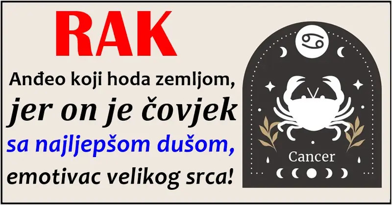 RAK: O njegovoj dobroti bi se mogla napisati knjiga – On je poseban! RAK: O njegovoj dobroti bi se mogla napisati knjiga – On je poseban!