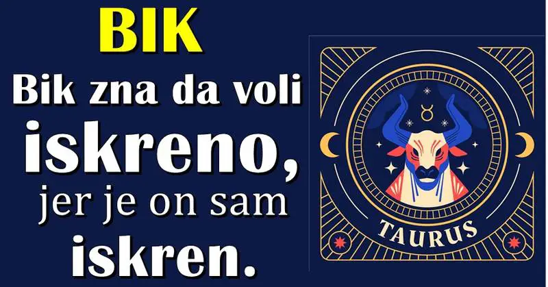 BIK – GLAVOM KROZ ZID, SRCEM KROZ ŽIVOT: Voli LUDO, ali LUDO i MRZI – svima daje PO ZASLUZI! BIK – GLAVOM KROZ ZID, SRCEM KROZ ŽIVOT: Voli LUDO, ali LUDO i MRZI – svima daje PO ZASLUZI!