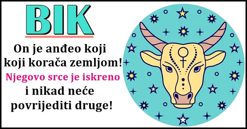 BIK: Toliko je SIGURAN U SEBE i zna KOLIKO VREDI da on može SVE što POŽELI! BIK: Toliko je SIGURAN U SEBE i zna KOLIKO VREDI da on može SVE što POŽELI!
