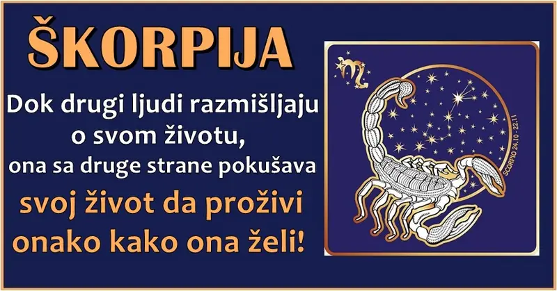 ŠKORPIJA – znak koji je PRAVI ORIGINAL, dok su MNOGI samo KOPIJE! ŠKORPIJA – znak koji je PRAVI ORIGINAL, dok su MNOGI samo KOPIJE!