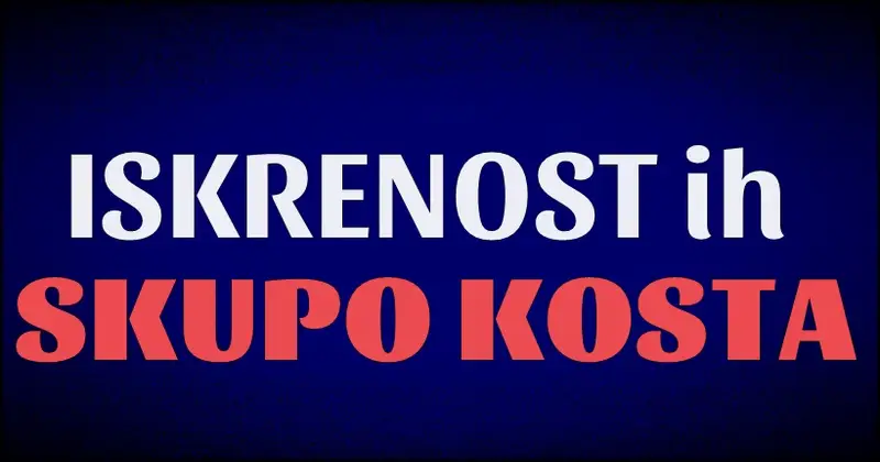 ISKRENOST ih SKUPO KOŠTA: Ovi znaci vas NIKADA NEĆE IZDATI, ali ih SUDBINA NE VOLI već KAŽNJAVA! ISKRENOST ih SKUPO KOŠTA: Ovi znaci vas NIKADA NEĆE IZDATI, ali ih SUDBINA NE VOLI već KAŽNJAVA!