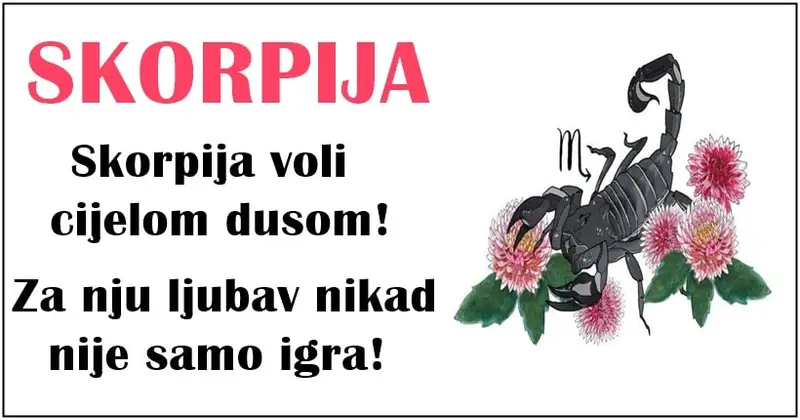 ŠKORPIJA je KRALJICA DOBROTE u zodijaku – često STAVLJA SEBE na ZADNJE MESTO! ŠKORPIJA je KRALJICA DOBROTE u zodijaku – često STAVLJA SEBE na ZADNJE MESTO!
