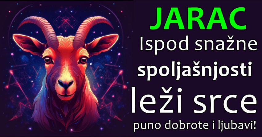 JARAC: Njegova velikodušnost, LOJALNOST i SPOSOBNOST da se žrtvuje za ONE KOJE VOLI čine ga izuzetnim ČOVJEKOM! JARAC: Njegova velikodušnost, LOJALNOST i SPOSOBNOST da se žrtvuje za ONE KOJE VOLI čine ga izuzetnim ČOVJEKOM!
