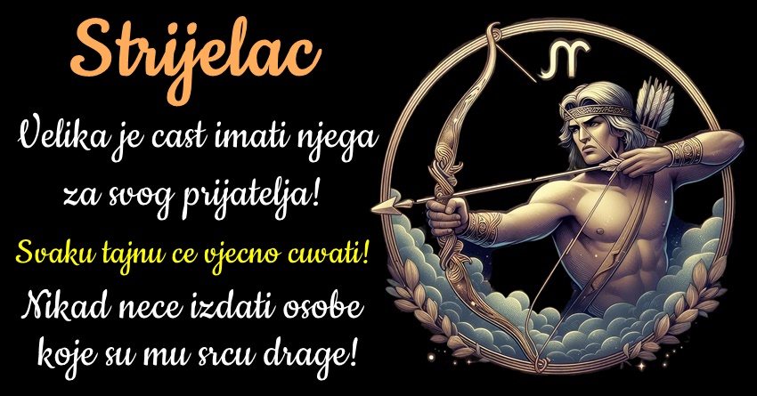 STRELAC: Uvijek MOZETE BITI PONOSNI ukoliko ga imate na SVOJOJ STRANI!- On je COVEK za PRIMJER! STRELAC: Uvijek MOZETE BITI PONOSNI ukoliko ga imate na SVOJOJ STRANI!- On je COVEK za PRIMJER!
