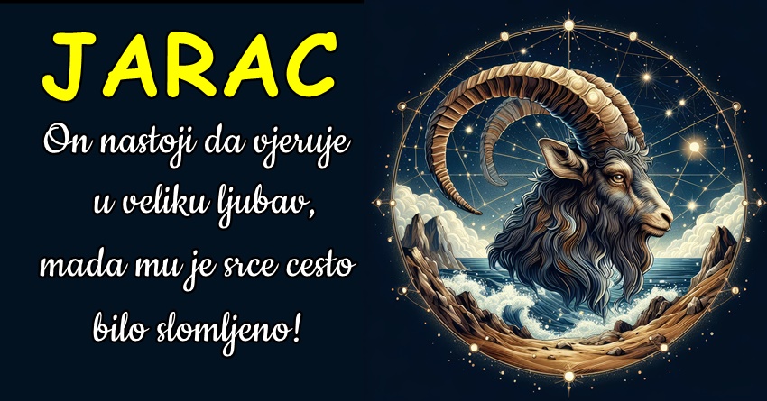 JARAC: Njega je ZIVOT znao da KAZNJAVA, ALI NEPRAVEDNO!- Uprkos svemu on SVOJU DOBROTU ne GUBI! JARAC: Njega je ZIVOT znao da KAZNJAVA, ALI NEPRAVEDNO!- Uprkos svemu on SVOJU DOBROTU ne GUBI!