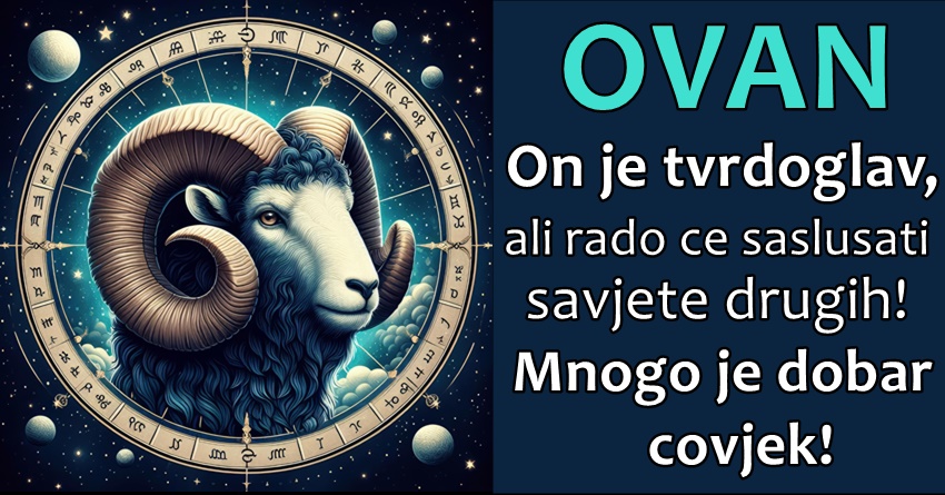 OVAN: On je prirodno sklon traženju harmonije u svom životu! OVAN: On je prirodno sklon traženju harmonije u svom životu!