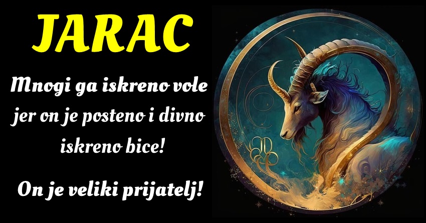 JARAC; On nas uči da cenimo i negujemo svaku vezu u našem životu! JARAC; On nas uči da cenimo i negujemo svaku vezu u našem životu!