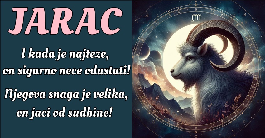 JARAC: Kroz svoju snagu volje on pokazuje da je moguće prevazići bilo koju prepreku i ostvariti svoje snove! JARAC: Kroz svoju snagu volje on pokazuje da je moguće prevazići bilo koju prepreku i ostvariti svoje snove!