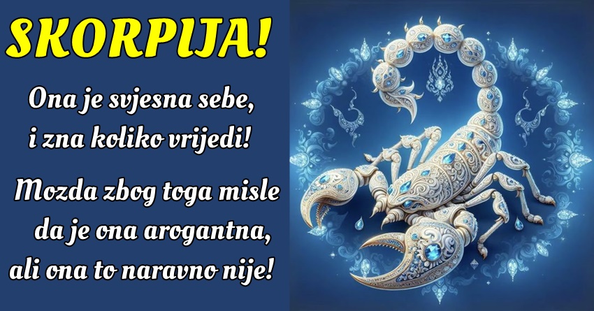 ŠKORPIJA: Ona je lojalna i verna svojim prijateljima i porodici! ŠKORPIJA: Ona je lojalna i verna svojim prijateljima i porodici!