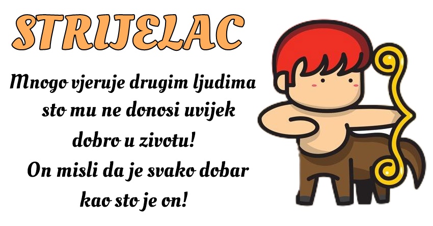 STRELAC: On se okreće prema onome što ima i koristi to kao osnovu za dalji napredak! STRELAC: On se okreće prema onome što ima i koristi to kao osnovu za dalji napredak!