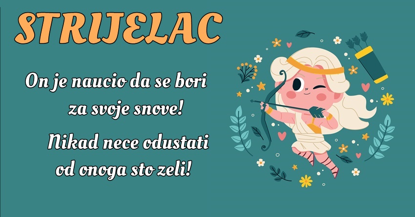STRELAC: Jedna od najvažnijih osobina Strelaca je njegova duboka empatija i intuitivno razumevanje osećanja drugih! STRELAC: Jedna od najvažnijih osobina Strelaca je njegova duboka empatija i intuitivno razumevanje osećanja drugih!