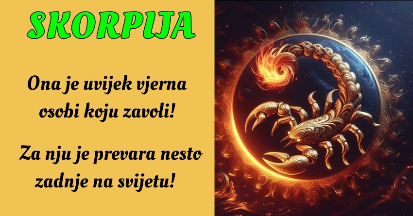 Škorpija: Ona veruje da je važno imati jasan i otvoren pristup pri donošenju odluka, kako bi se postigao uspeh! Škorpija: Ona veruje da je važno imati jasan i otvoren pristup pri donošenju odluka, kako bi se postigao uspeh!