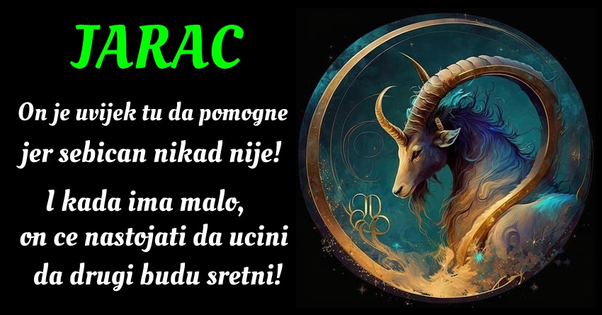 JARAC: On je znak koji je spreman da preuzme odgovornost za svoje reči i postupke! JARAC: On je znak koji je spreman da preuzme odgovornost za svoje reči i postupke!