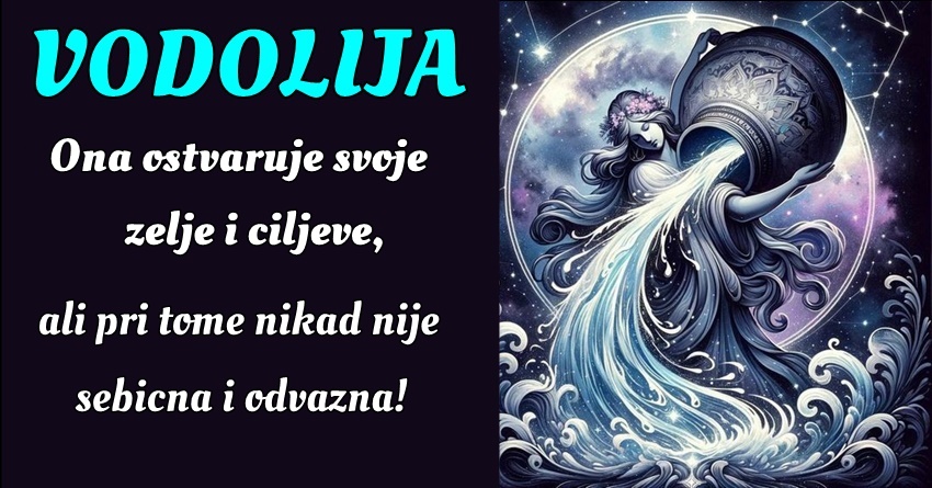 VODOLIJA: Ona veruje da je svaka emocija, bez obzira koliko teška bila, deo njenog životnog iskustva! VODOLIJA: Ona veruje da je svaka emocija, bez obzira koliko teška bila, deo njenog životnog iskustva!