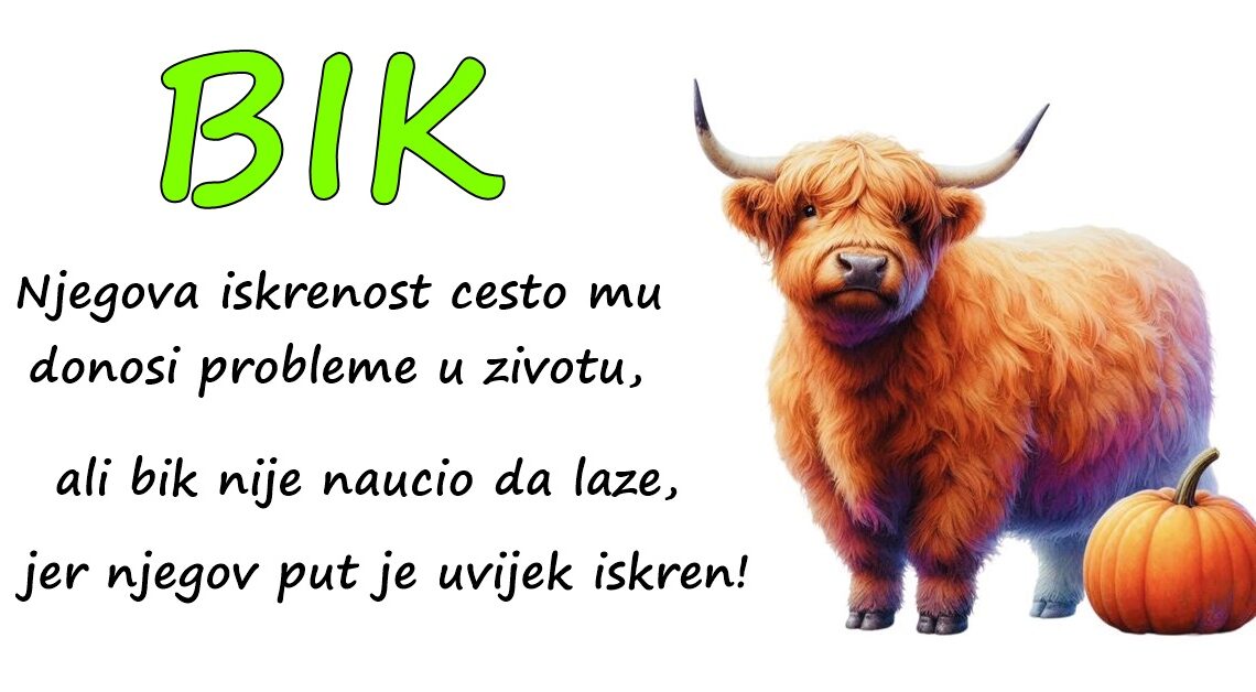BIK: Veruje u ISKRENA PRIJATELJSTVA, mada su mu NEKI slomili SRCE! BIK: Veruje u ISKRENA PRIJATELJSTVA, mada su mu NEKI slomili SRCE!
