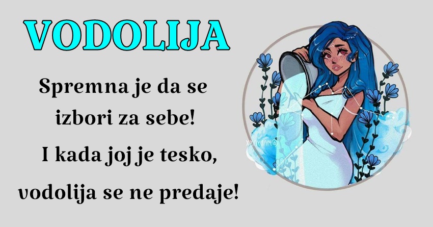 VODOLIJA: Ona se fokusira na to kako poboljšanja mogu uticati na dugoročne ciljeve i uspeh! VODOLIJA: Ona se fokusira na to kako poboljšanja mogu uticati na dugoročne ciljeve i uspeh!