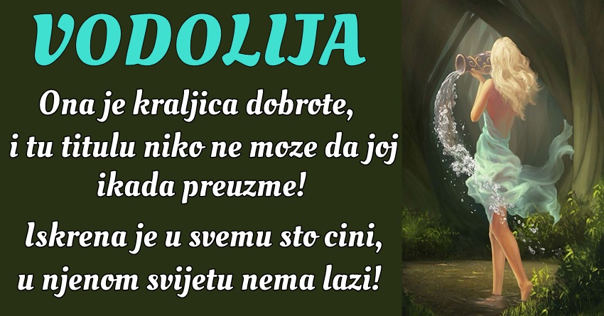 VODOLIJA: Njena ODLUČNOST je INSPIRACIJA za sve koji se suočavaju sa IZAZOVIMA u životu! VODOLIJA: Njena ODLUČNOST je INSPIRACIJA za sve koji se suočavaju sa IZAZOVIMA u životu!