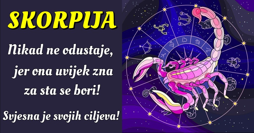 ŠKORPIJA: Nesebičnost je ono što je čini toliko posebnom i cenjenom od strane onih koji je poznaju! ŠKORPIJA: Nesebičnost je ono što je čini toliko posebnom i cenjenom od strane onih koji je poznaju!