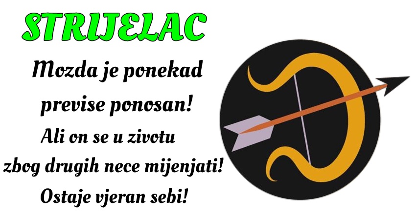 STRIJELAC; On nas inspiriše da se borimo za ono što je važno, da budemo pošteni i da nikad ne odustajemo! STRIJELAC; On nas inspiriše da se borimo za ono što je važno, da budemo pošteni i da nikad ne odustajemo!