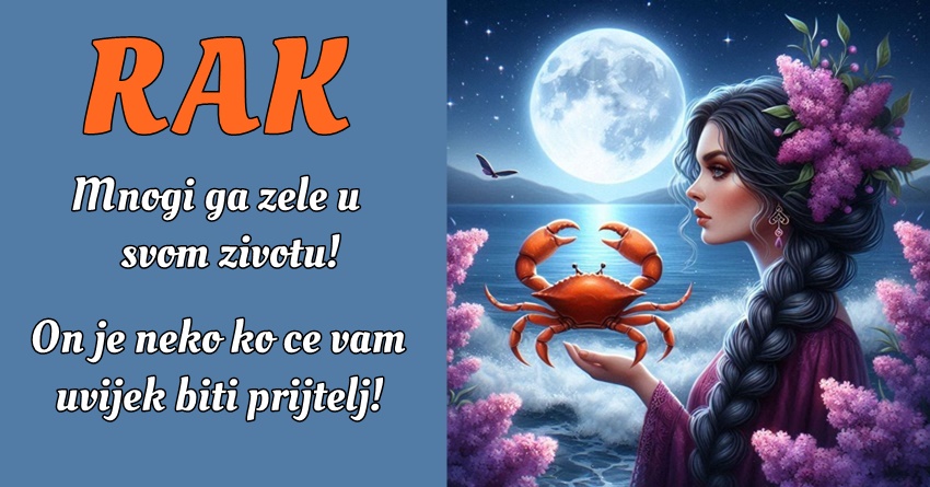 RAK: Voleti njega, znači voleti najbolju osobu na svetu; On je jedna velika duša! RAK: Voleti njega, znači voleti najbolju osobu na svetu; On je jedna velika duša!