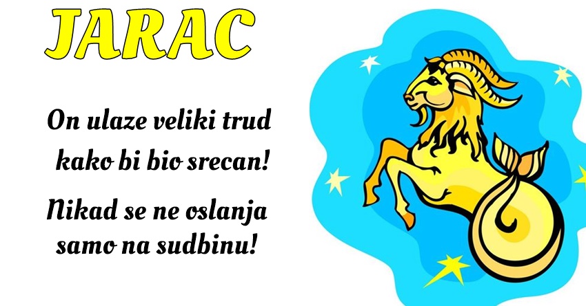 JARAC: On često istražuje dublje aspekte postojanja i teži da razume širu sliku sveta! JARAC: On često istražuje dublje aspekte postojanja i teži da razume širu sliku sveta!