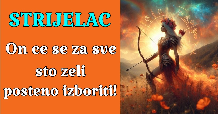 STRELAC: On je izuzetno odan i pouzdan, što je jedna od njegovih najvažnijih osobina! STRELAC: On je izuzetno odan i pouzdan, što je jedna od njegovih najvažnijih osobina!