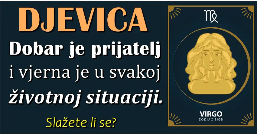 Djevica: Ona je najsretnija kada su sretni oni koje ona voli! Djevica: Ona je najsretnija kada su sretni oni koje ona voli!