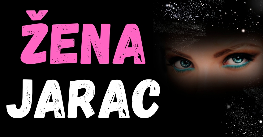 ŽENA JARAC: Njeno prisustvo donosi osećaj ljubavi i podrške! ŽENA JARAC: Njeno prisustvo donosi osećaj ljubavi i podrške!