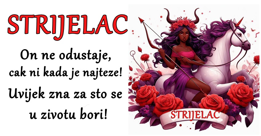 Strelac – On će uvek biti tu, spreman da pruži utehu i podršku onima koje voli! Strelac – On će uvek biti tu, spreman da pruži utehu i podršku onima koje voli!