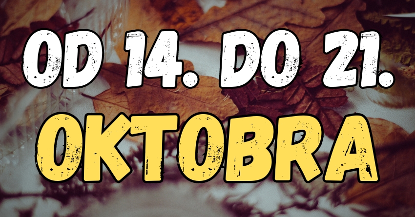 U sedmici od 14. do 21.oktobra tri znaka ce moci da kazu da im se zivot promenio iz korena! U sedmici od 14. do 21.oktobra tri znaka ce moci da kazu da im se zivot promenio iz korena!