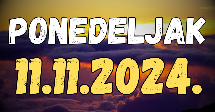 Horoskop za ponedeljak, 11. novembar: Prvi dan ove sedmice jednom znaku Zodijaka doneće radost! Horoskop za ponedeljak, 11. novembar: Prvi dan ove sedmice jednom znaku Zodijaka doneće radost!