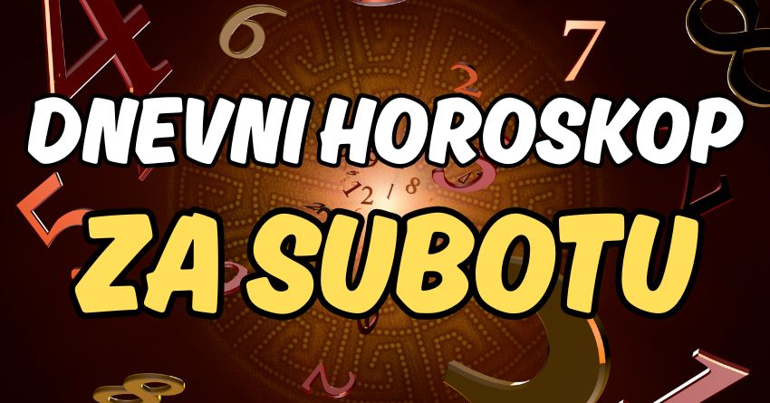 DNEVNI HOROSKOP ZA SUBOTU: 3. Maj će biti dan kada će se OVOM znaku vratiti osoba iz prošlosti! DNEVNI HOROSKOP ZA SUBOTU: 3. Maj će biti dan kada će se OVOM znaku vratiti osoba iz prošlosti!