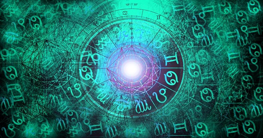 Astrology Horoscope Pattern Texture Background , Graphic Design